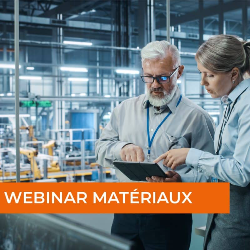 Webinar Optimisation de la recherche de matériaux