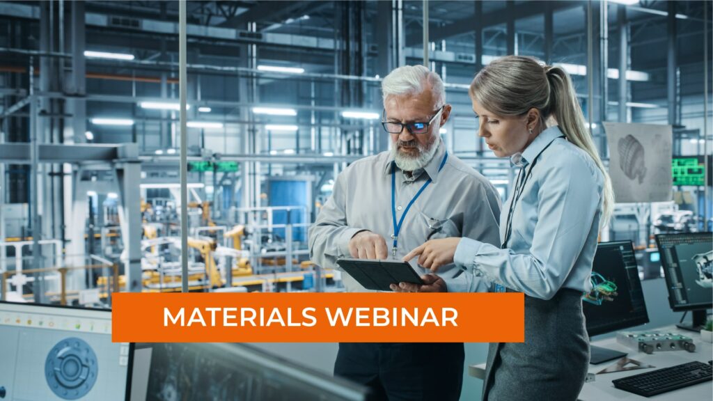 Materials Webinar: Save time and costs in your search for materials by drawing on existing databases