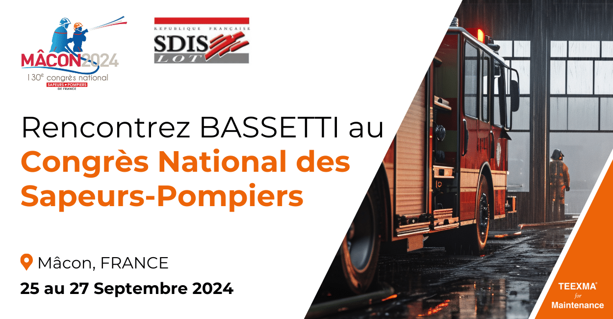 Congrès des Pompiers 2024 à Macon avec BASSETTI