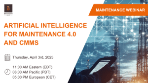 Webinar MAINTENANCE for AI - April 3rd, 2025