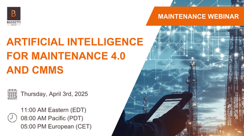 Webinar MAINTENANCE for AI - April 3rd, 2025