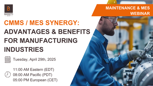Webinar MAINTENANCE & MES - April 29 2025