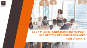Une reunion dedie a la gestion des connaissances