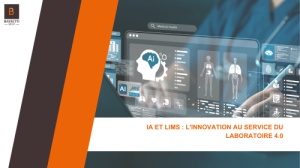 IA et LIMS : L'innovation au service du Laboratoire 4.0