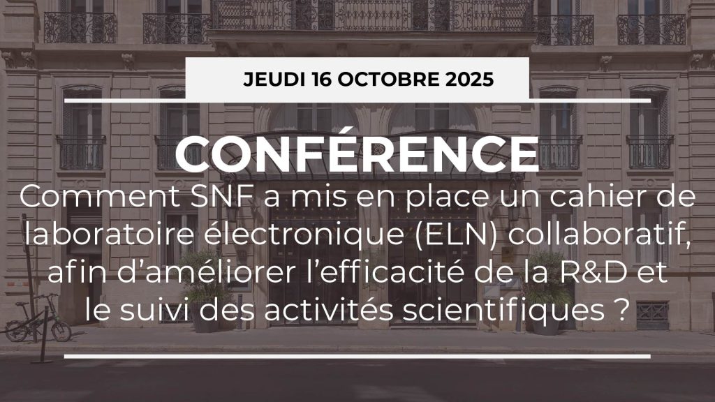 Conférence SNF