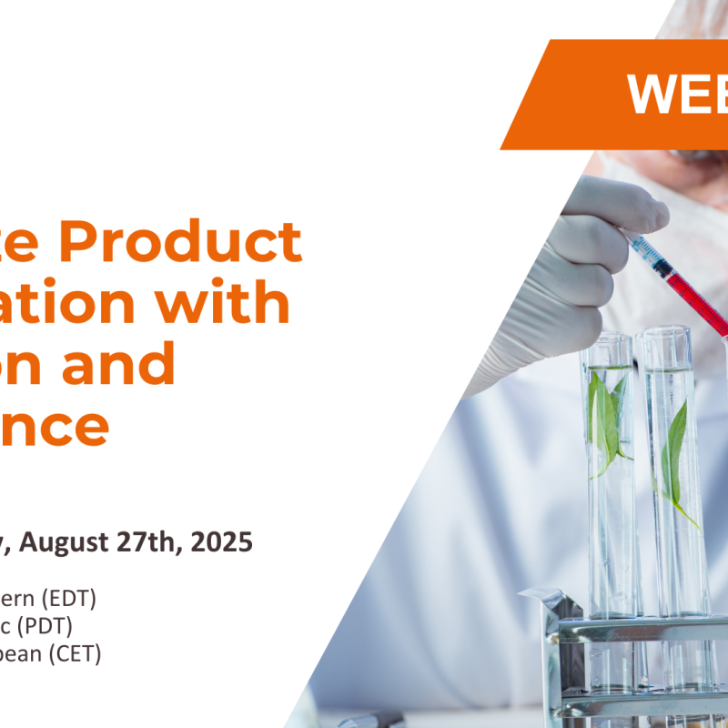 Webinar: Optimize Product Formulation with Precision and Confidence