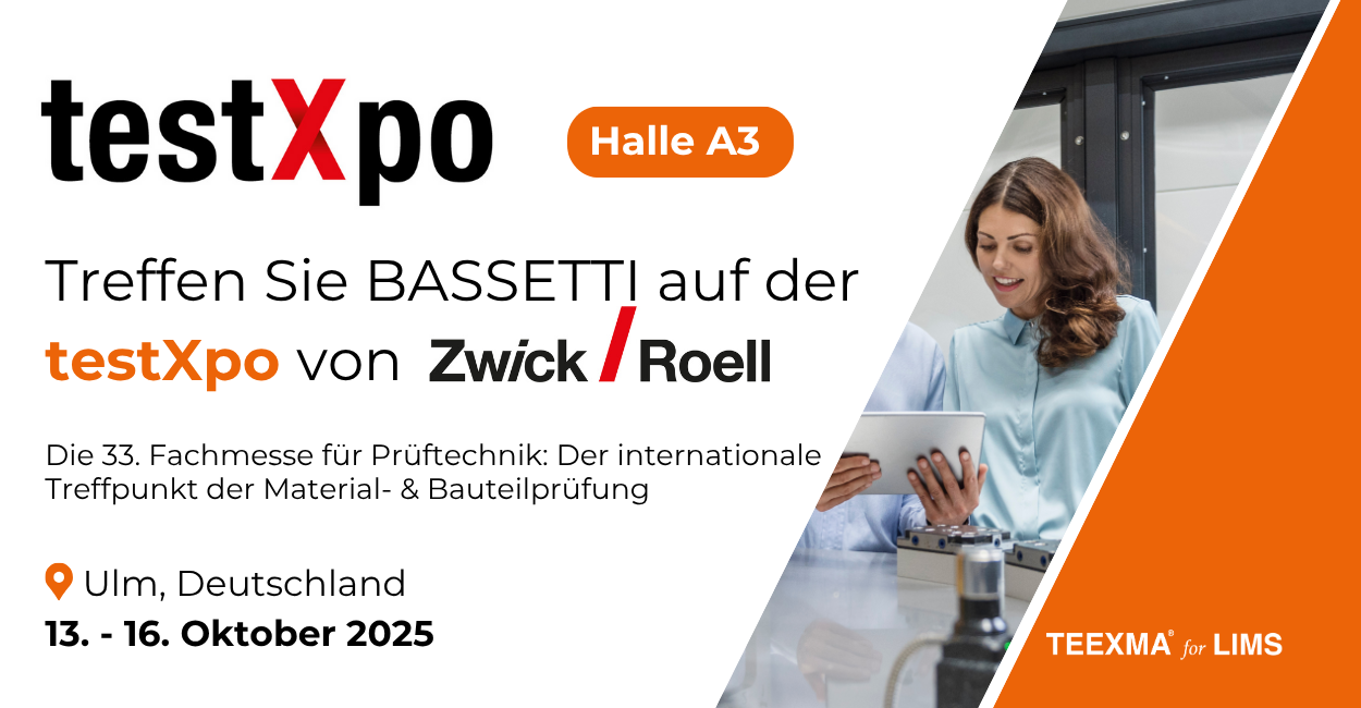 BASSETTI auf der testXpo 2025 von ZwickRoell