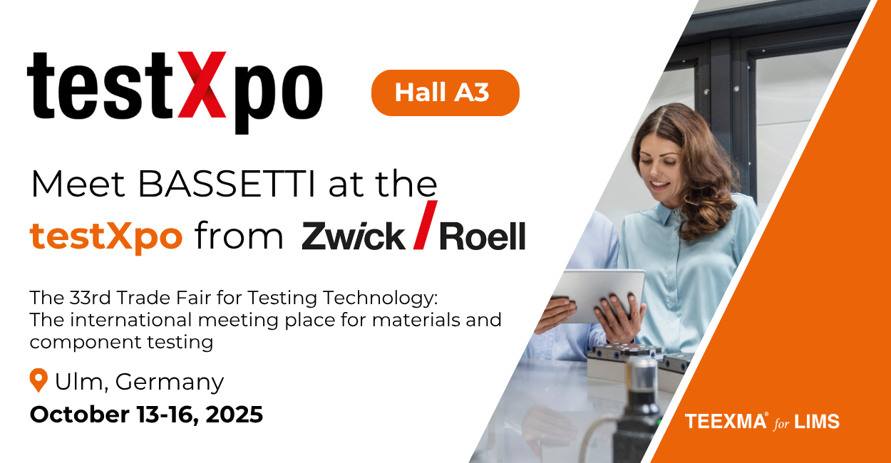 Meet BASSETTI at the testXpo 2025 from ZwickRoell