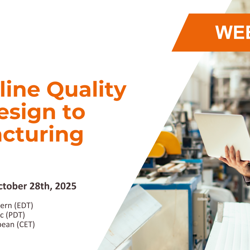 Quality/MES webinar