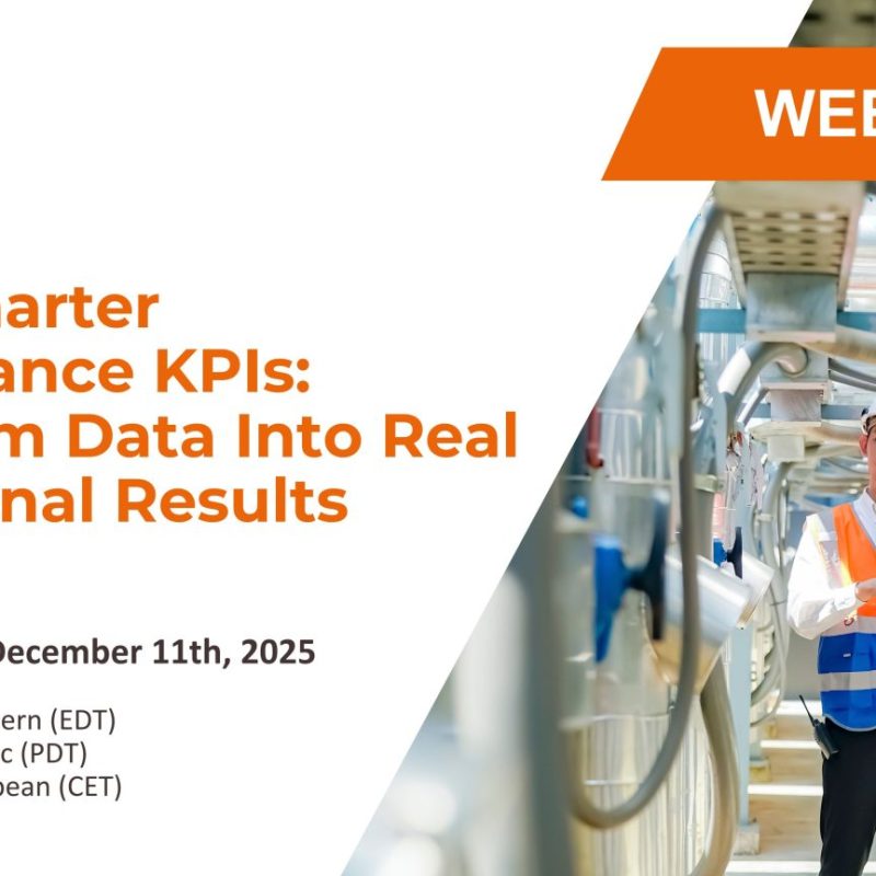 Build Smarter Maintenance KPIs