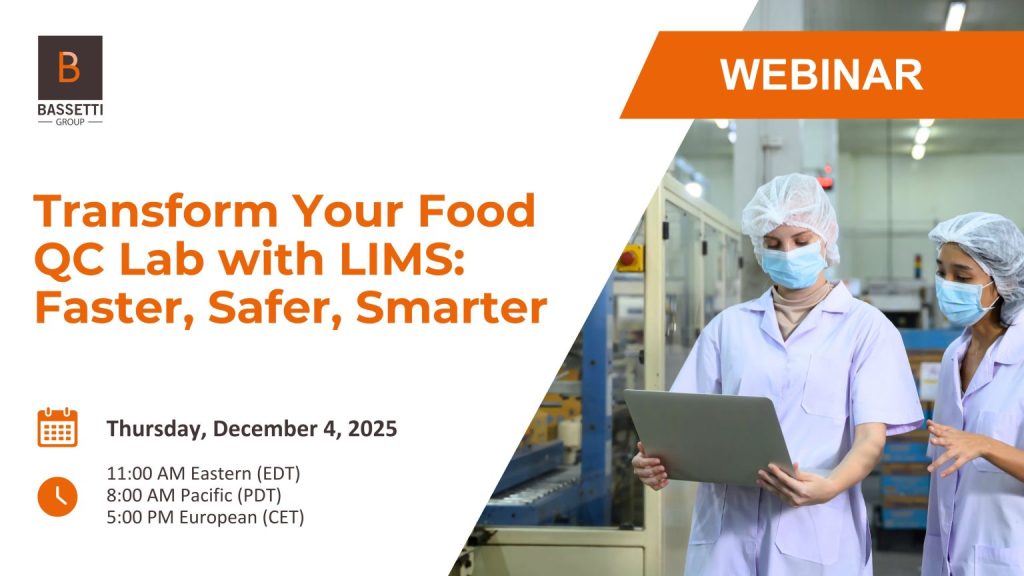 Transform your food lab with lims