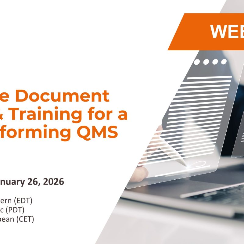 Documentation and Training QMS