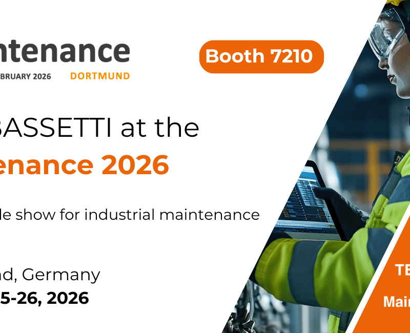 BASSETTI for the first time at the maintenance trade fair 2026 in Dortmund, Germany