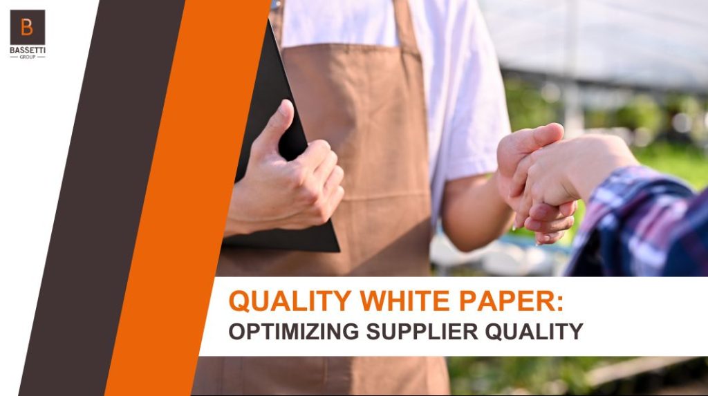 Supplier quality white paper