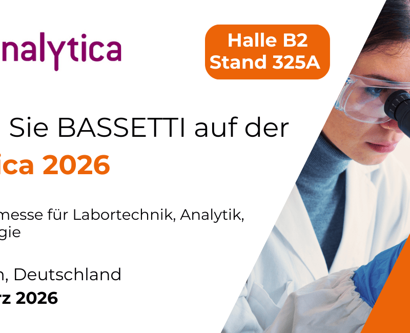 BASSETTI auf der Analytica 2026 in München!