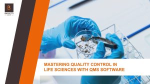 Quality Control in Life Sciences